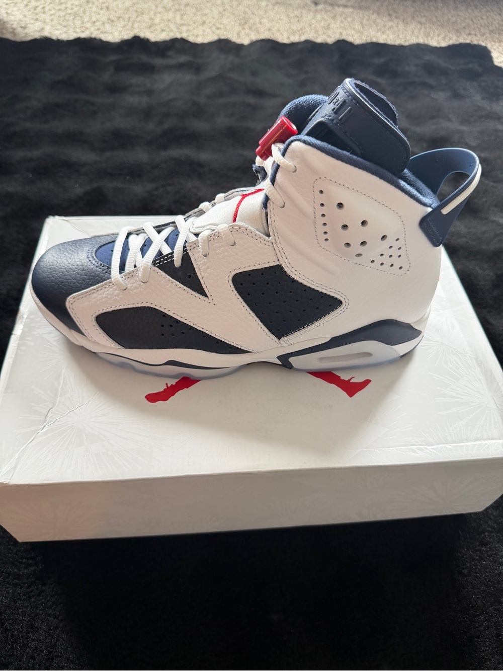 Jordan Men’s Retro 6 Olympic Sneakers